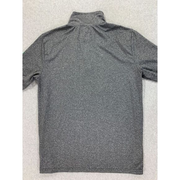 Boston Celtics NBA Quarter Zip Basketball Pullover Shirt (Men's Small) Gray‎ - Picture 12 of 12
